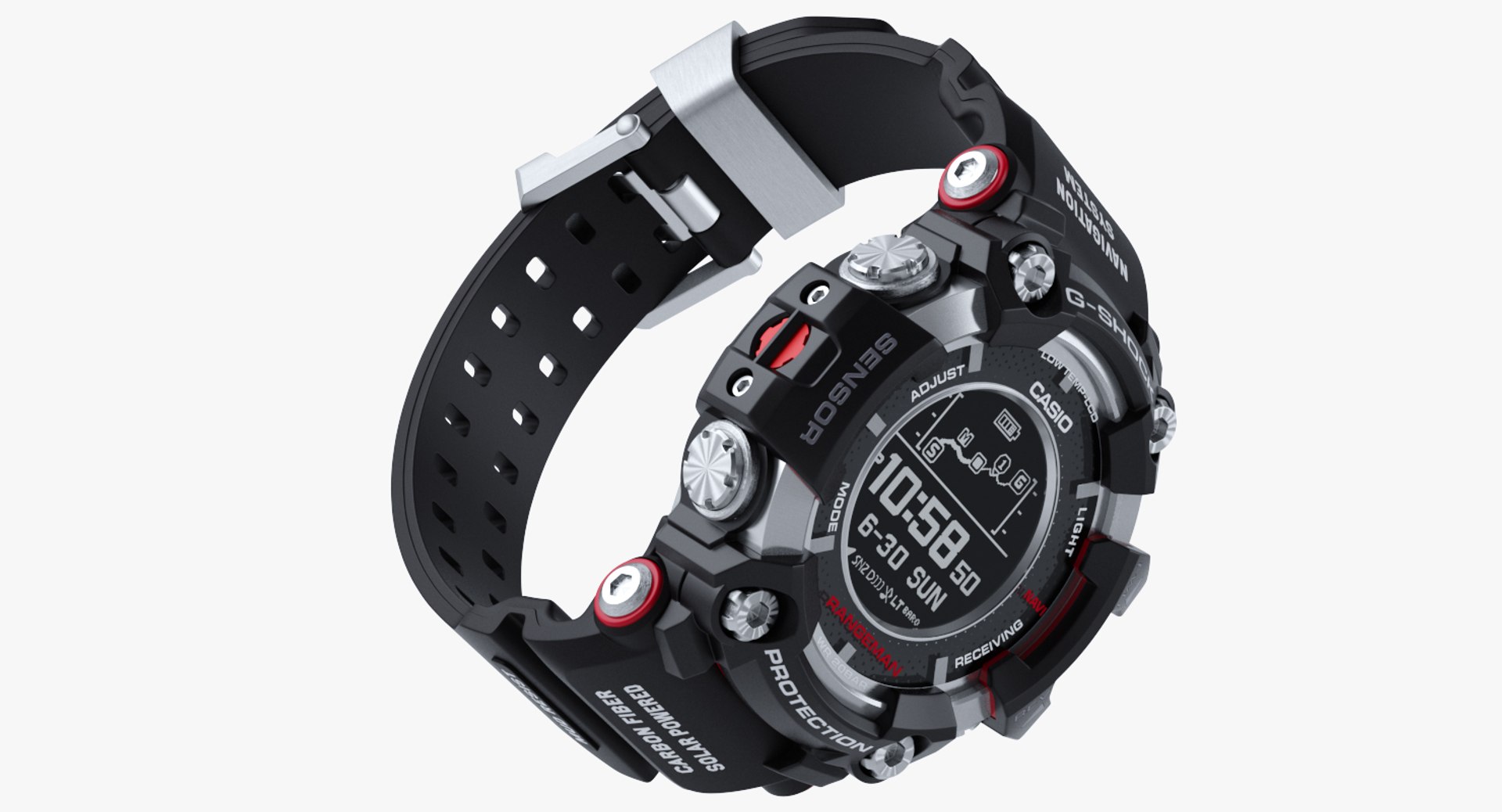 Casio Rangeman Gpr B1000 3D Model - TurboSquid 1393639