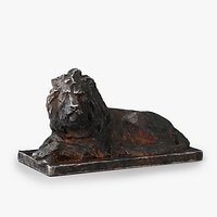 Cast iron Lion Sculpture