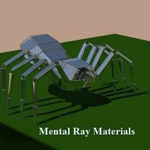 maya robot spider