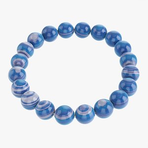 Amethyst bead bracelet