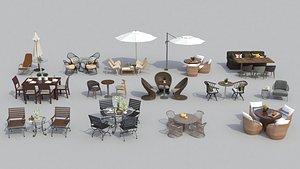 3D outdoor chair20220528