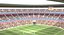 Allianz Arena Munich Low Poly