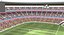 Allianz Arena Munich Low Poly