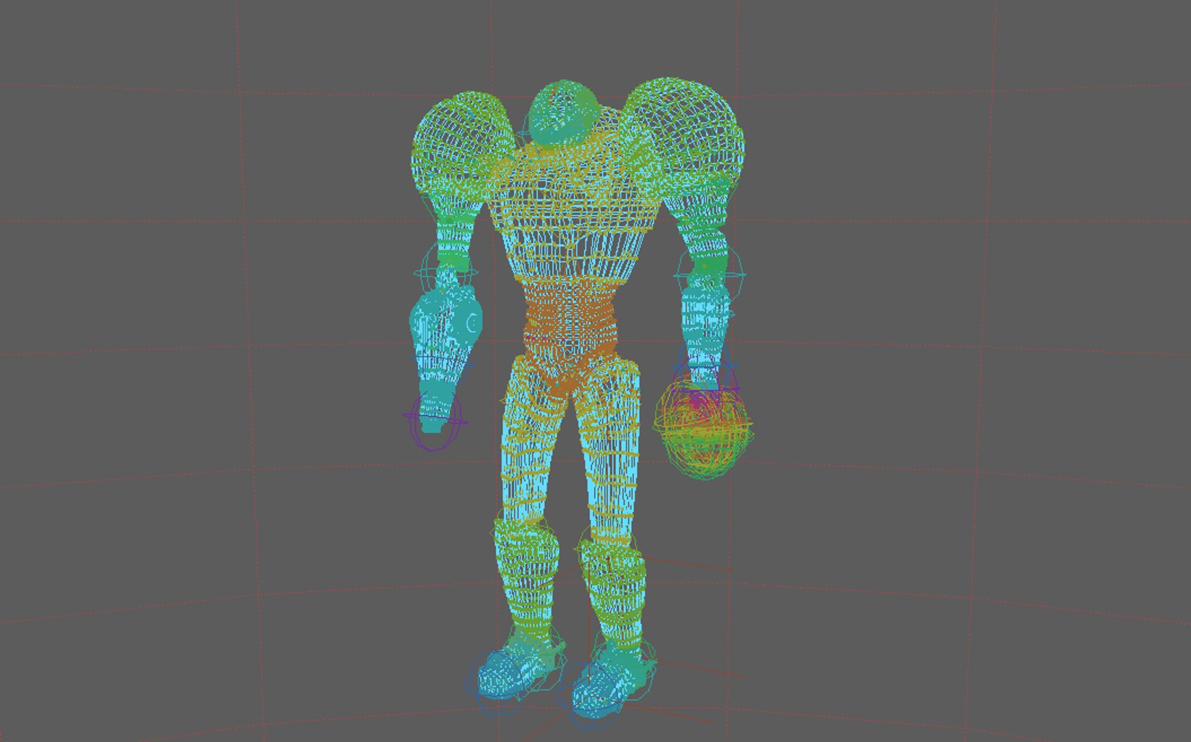 Metroid Samus Aran Character Rigged Model - TurboSquid 1576157
