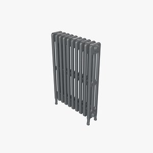 Classic Cast Iron Radiator 3C10 3D