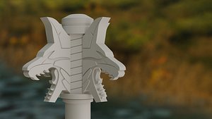 aerondight sword 3D model