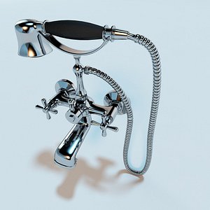 3d classic bathroom mixer tap model