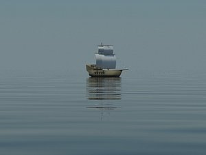 boat 3d max
