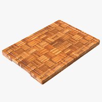 Cutting Board Dark Bamboo Large
