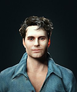 Henry Cavill 3D Model - Hyper Realistic 3D
