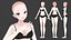 Anime Female Base mesh