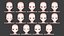 Anime Female Base mesh
