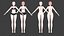 Anime Female Base mesh