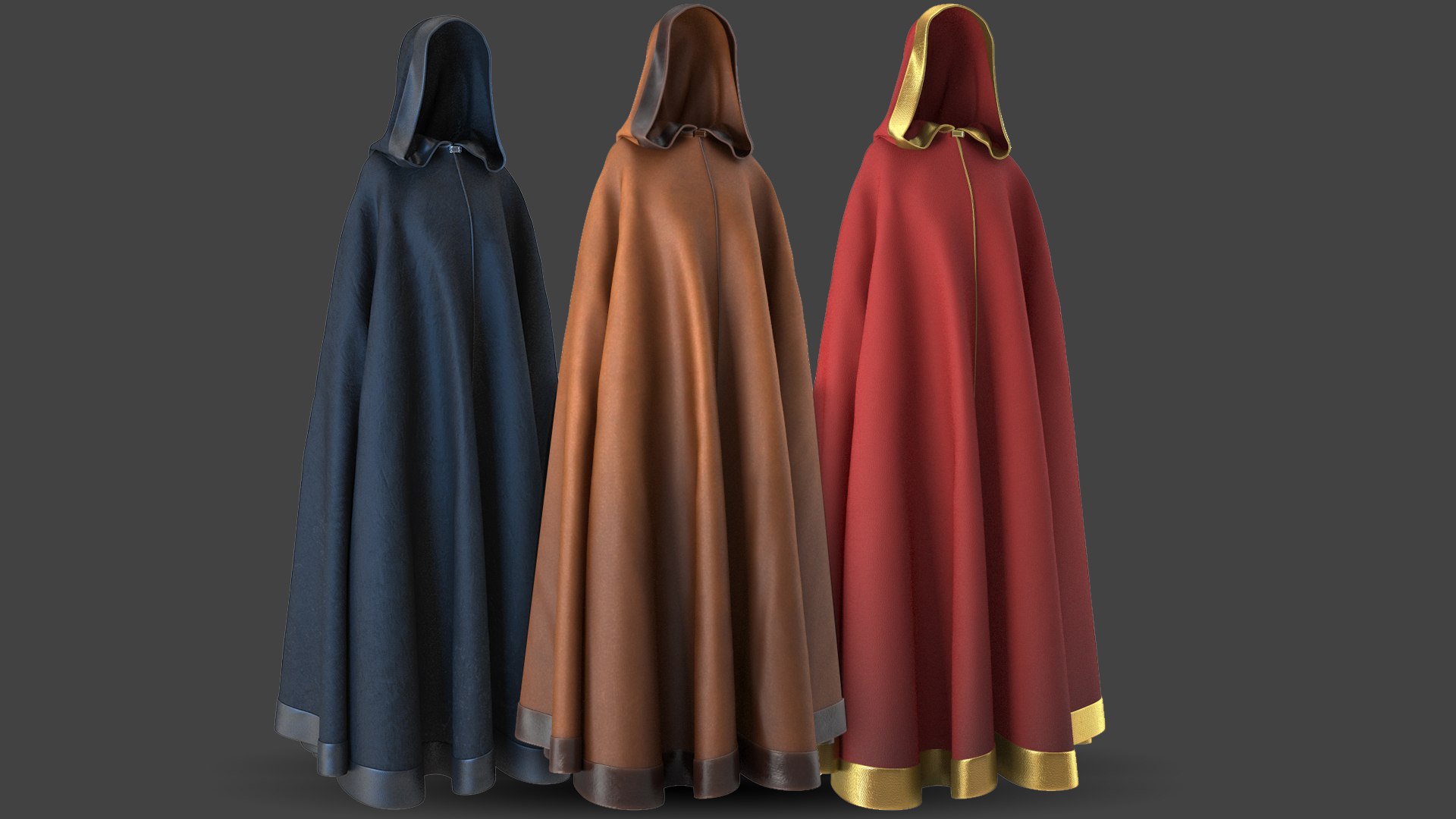 3D Cloak or Cape with Hood Collection https://p.turbosquid.com/ts-thumb/Y4/TQF87R/Ck/2/jpg/1656659875/1920x1080/fit_q87/1f4c48a2878f5d31167fa2dddbf97eb5ebde799b/2.jpg