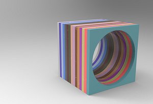 3D Vukka Bathroom Bench