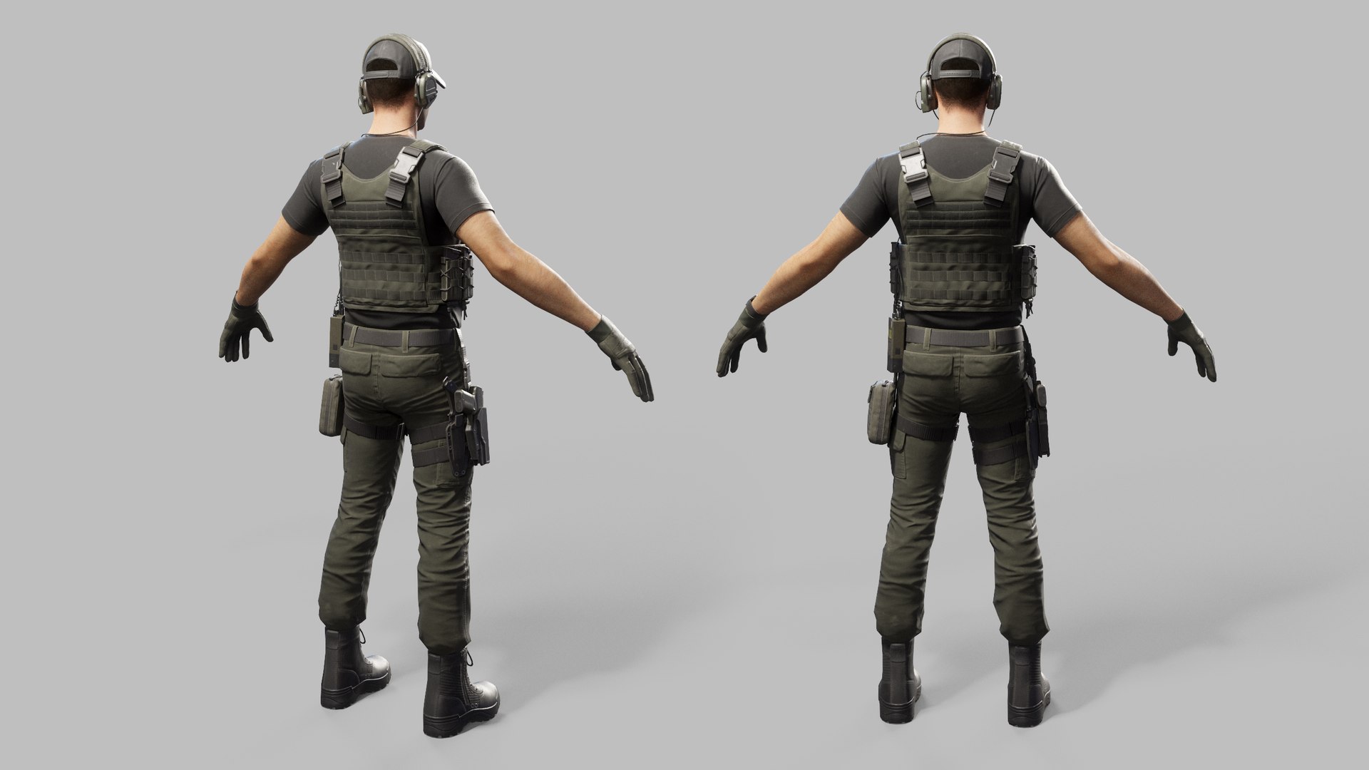 Army man 3D model - TurboSquid 1326640