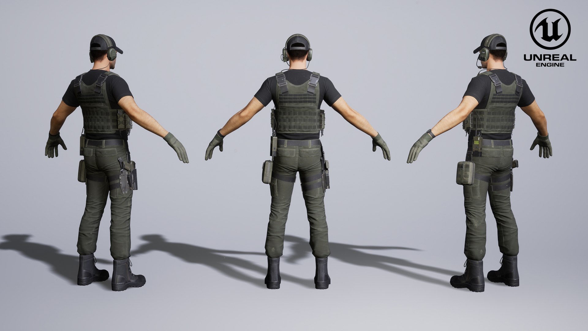 Army man 3D model - TurboSquid 1326640