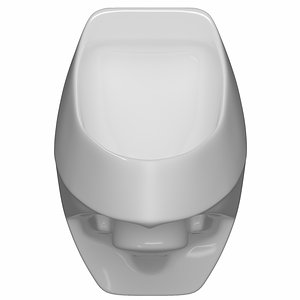 urinal bathroom 3D model