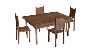 Table and chair