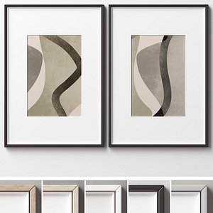Picture Frames Set-426 3D model
