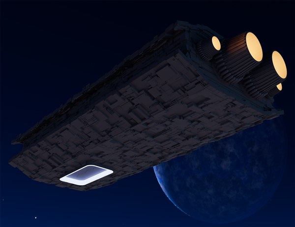 modelo 3d Nave espacial de ciencia ficción "Avrora" gratis - TurboSquid ...