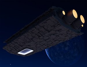"Avrora" Sci-Fi Spaceship