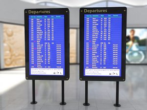 Airport Times Board