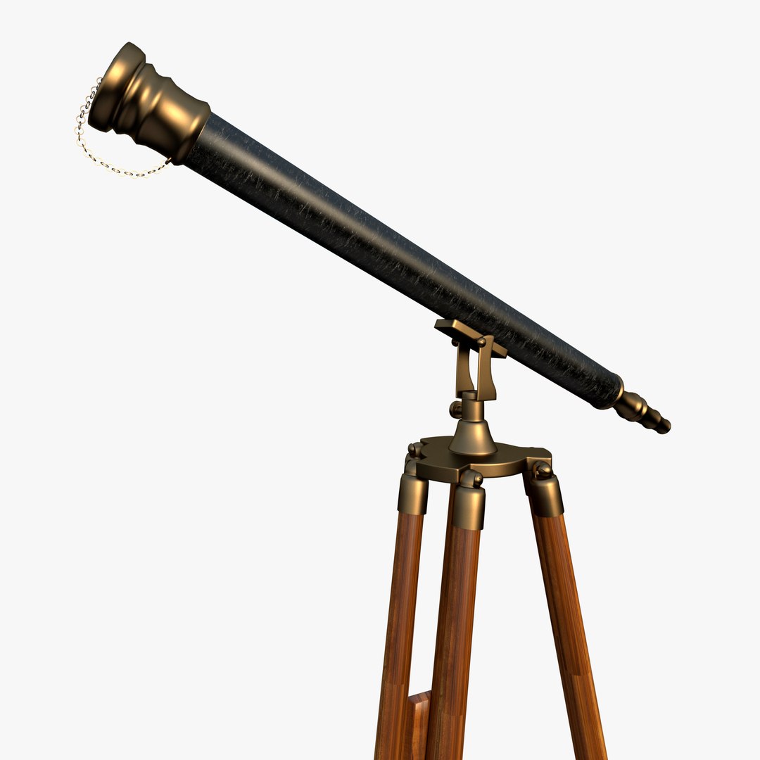 3d Spyglass Decor Telescope