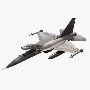 Combat Interceptor Fighter Jet Rigged