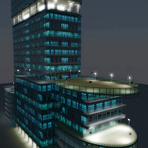 3D skyscraper