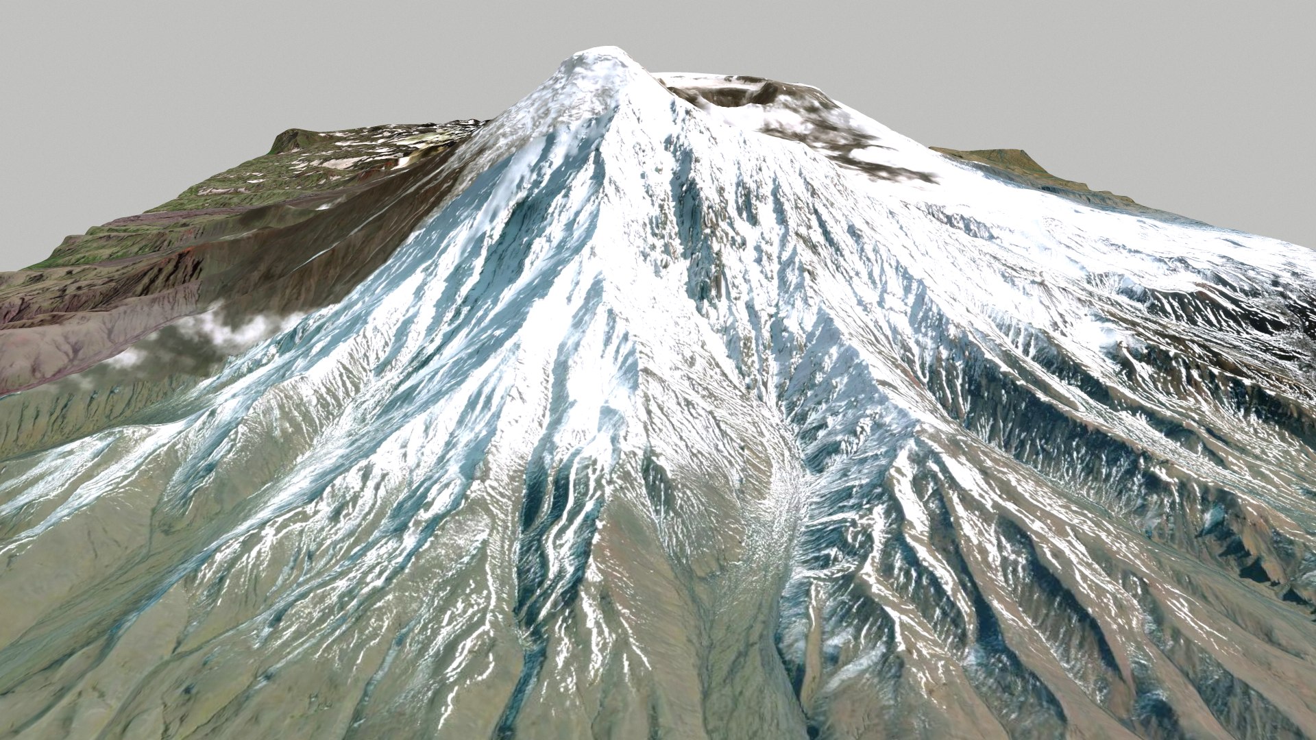 Volcano Tolbachik Kamchatka 3D Model - TurboSquid 2099985