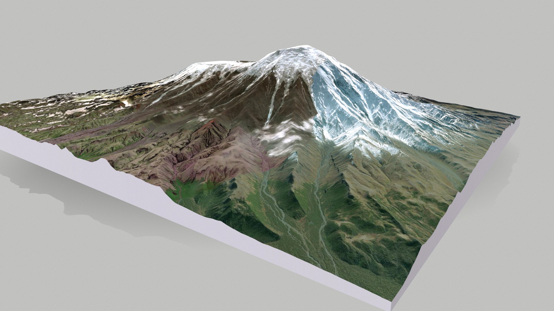 Volcano Tolbachik Kamchatka 3D Model - TurboSquid 2099985