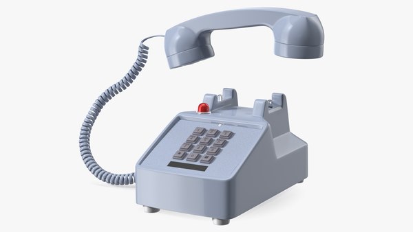 Téléphone Vintage Modèle 3D - Télécharger Électronique on