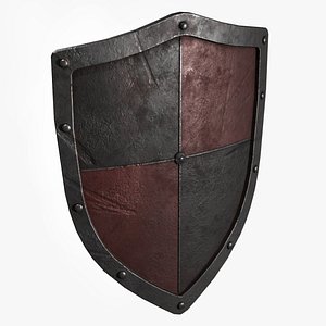 Medieval Old Metal Shield