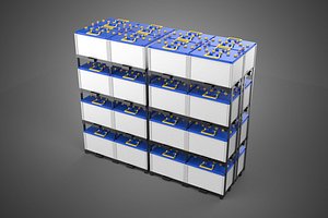 3D LARGE UPS POWER BANK SUPPLY BATTERIES ACCU BATTERY BACKUP ENERGY