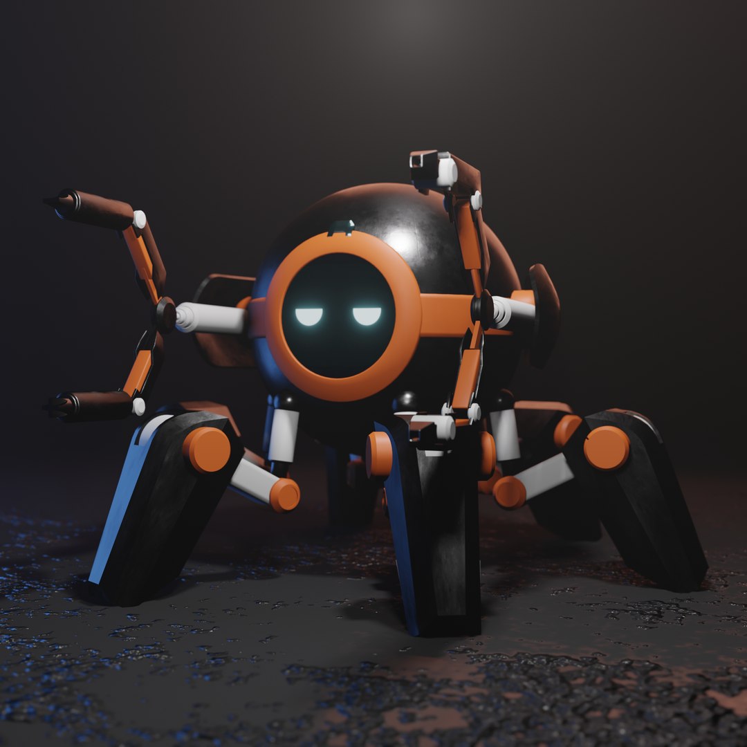 spiderbot 3D https://p.turbosquid.com/ts-thumb/Y5/0qlN2v/ip/spider5/png/1681641367/1920x1080/fit_q87/7b073415237b2ae445aaa7ff5208ed56eff31fb0/spider5.jpg