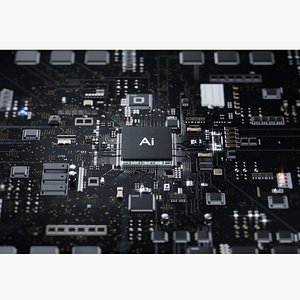 3D Circuit Board model