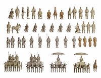 Terra-Cotta Warriors and Horse-drawn Vehicle Statue