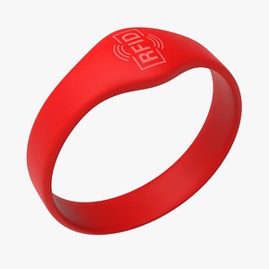 RFID Wristband 3D