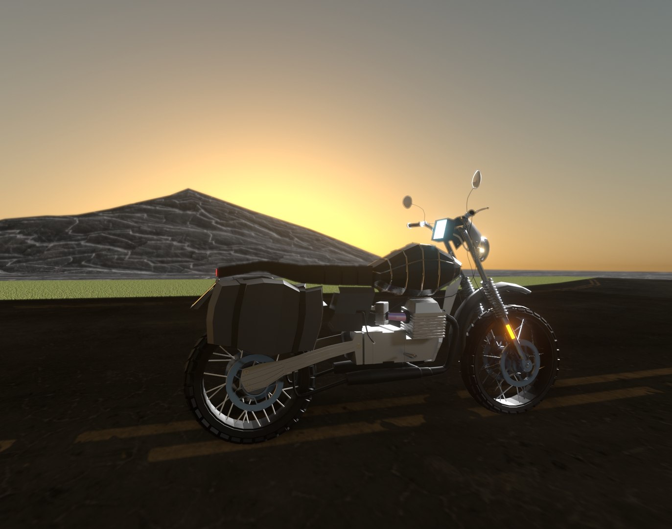 Motorcycle Lego Moto 3D - TurboSquid 1681096