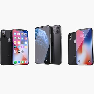 3D iphone 11 pro x