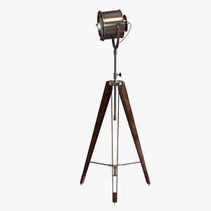 lamp light floor 3d 3ds
