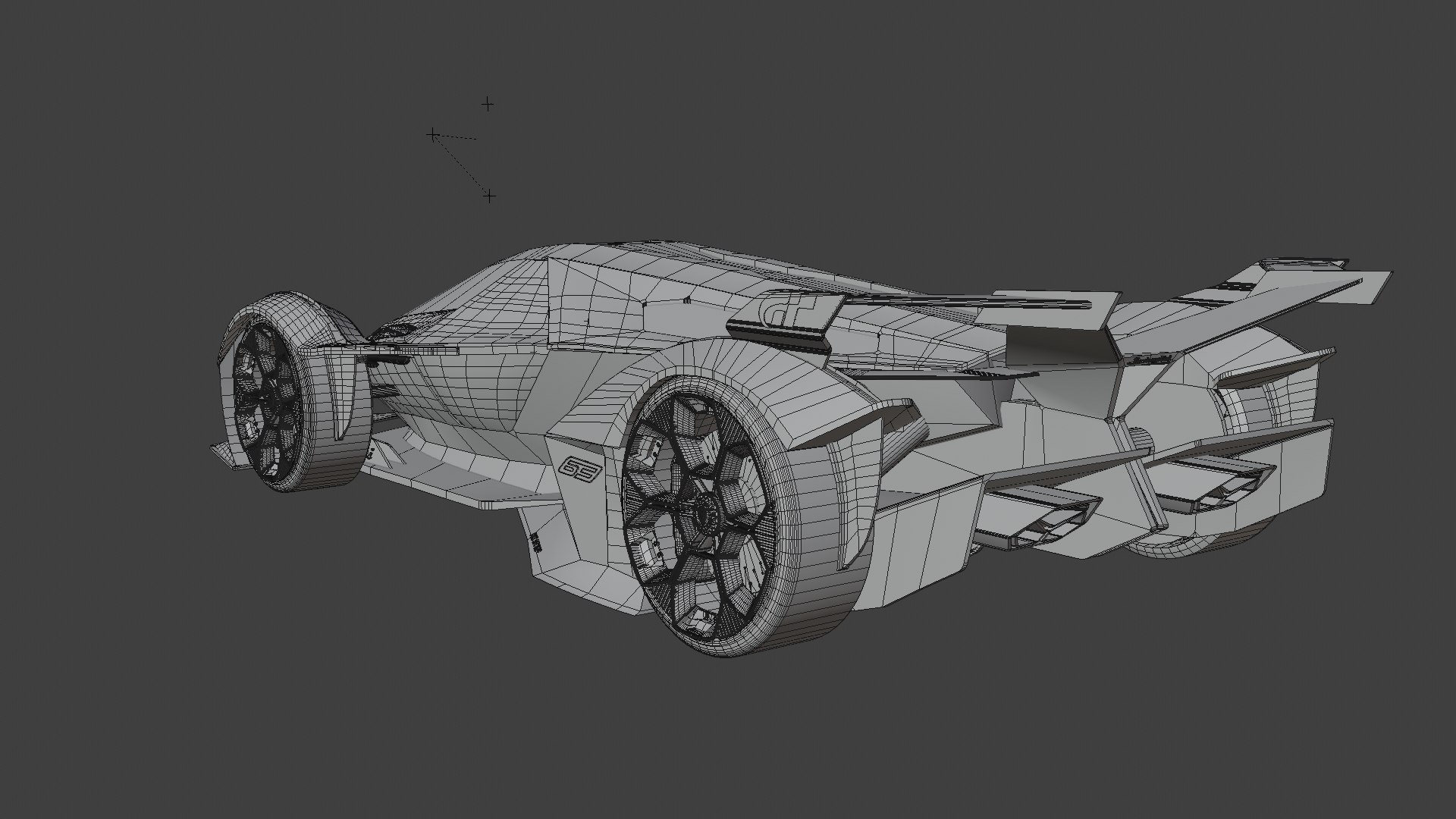 Lamborghini Futuristic Concept Car SK Model 3D Model - TurboSquid 2185090