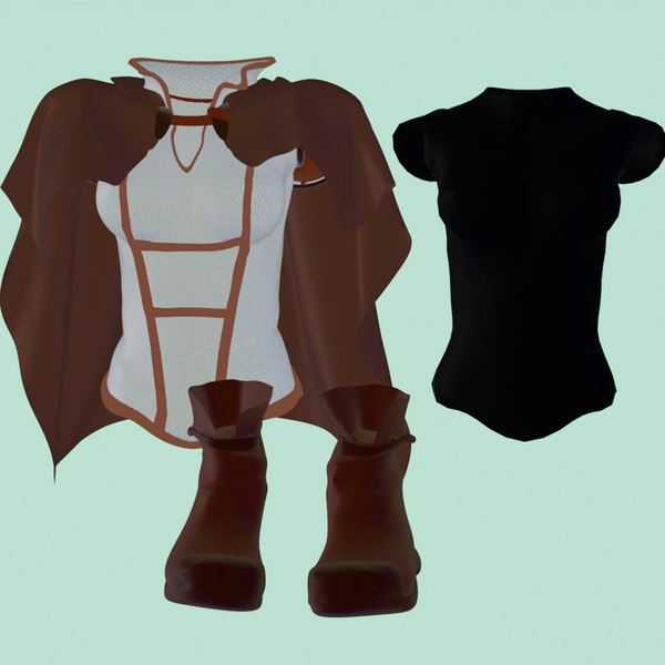 3D model Brown Medieval Pants VR / AR / low-poly