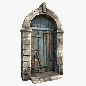 Old Medieval Door