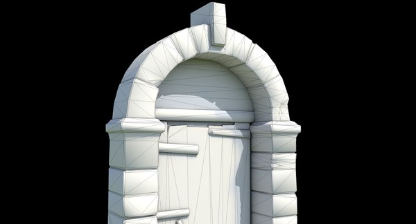 Old medieval door 3D model - TurboSquid 1306558