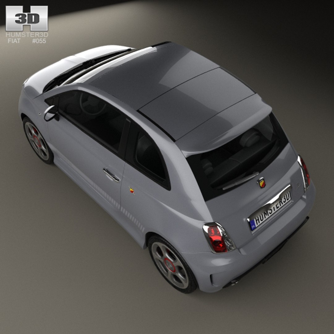 3D Model: 500 FIAT ABARTH ~ Buy Now #91487879
