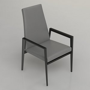 calligaris bess dining armchair 3d 3ds