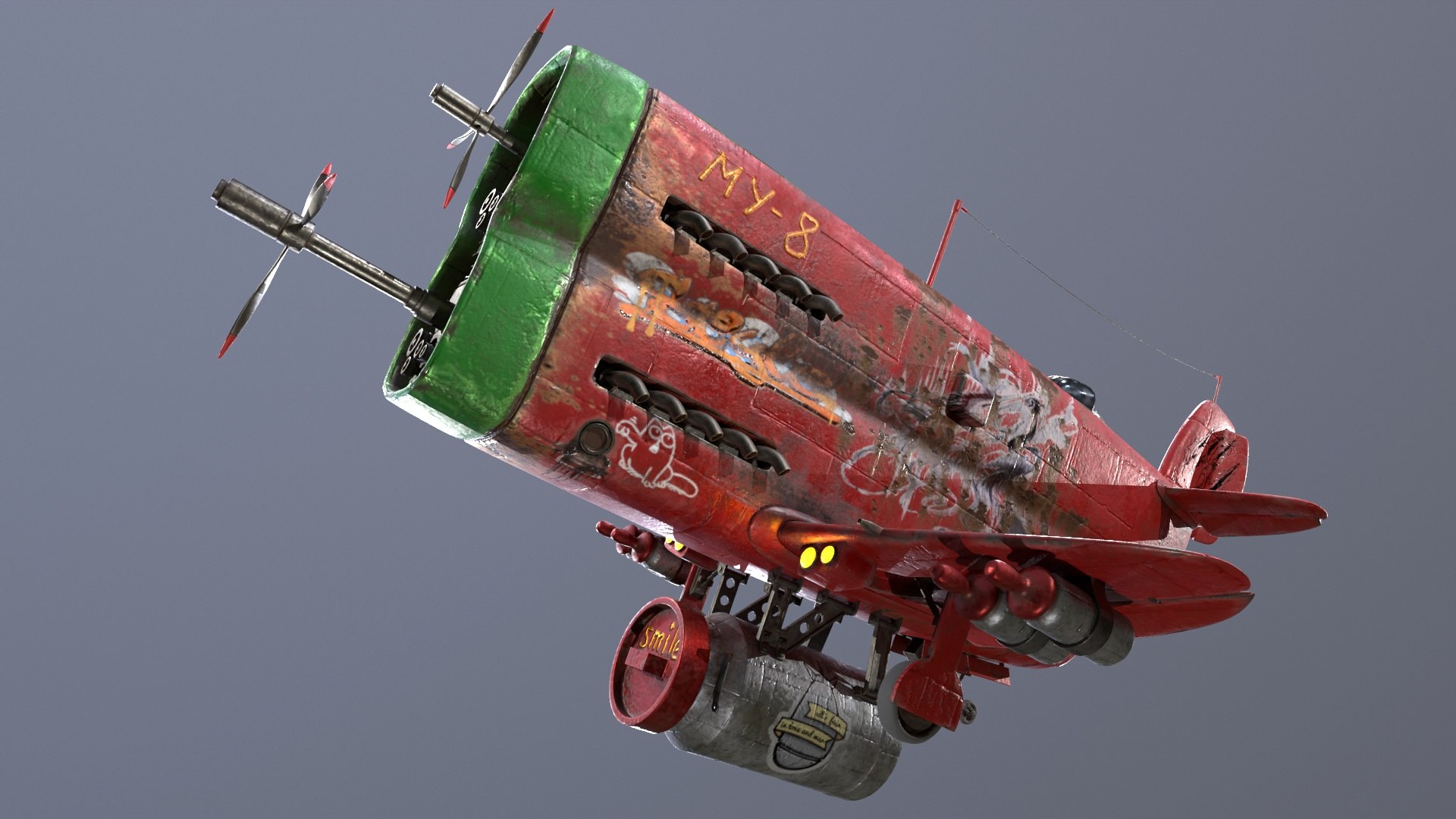 3D Stylized realistic red-green airplane https://p.turbosquid.com/ts-thumb/Y5/U26mV9/Eo/11/jpg/1691850859/1920x1080/fit_q87/1873a03ea948c8c9fb7420fe7c05455f1055ed21/11.jpg
