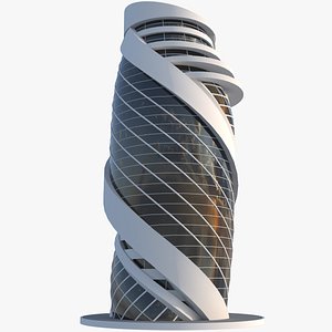 3D Sci-Fi Futuristic Building Concept 19